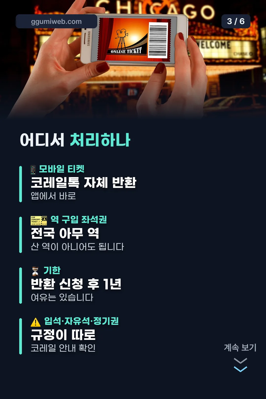 환불 처리 방법