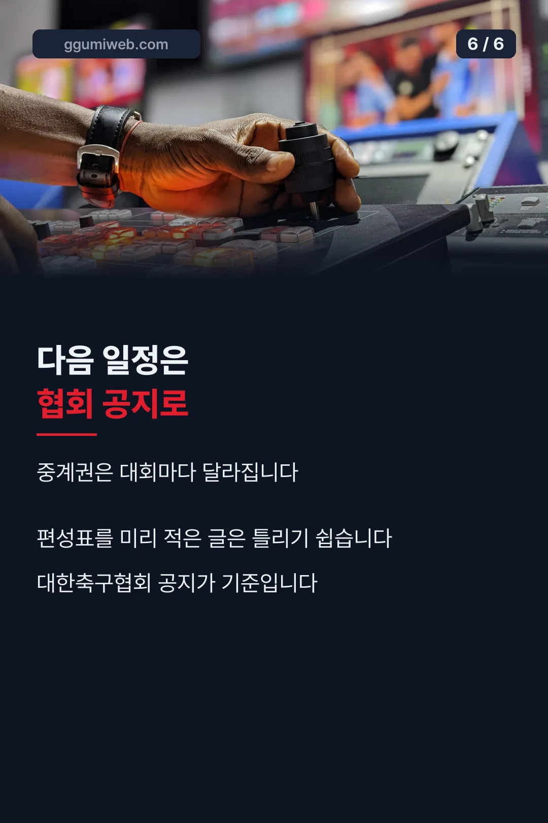 다음 일정 확인처