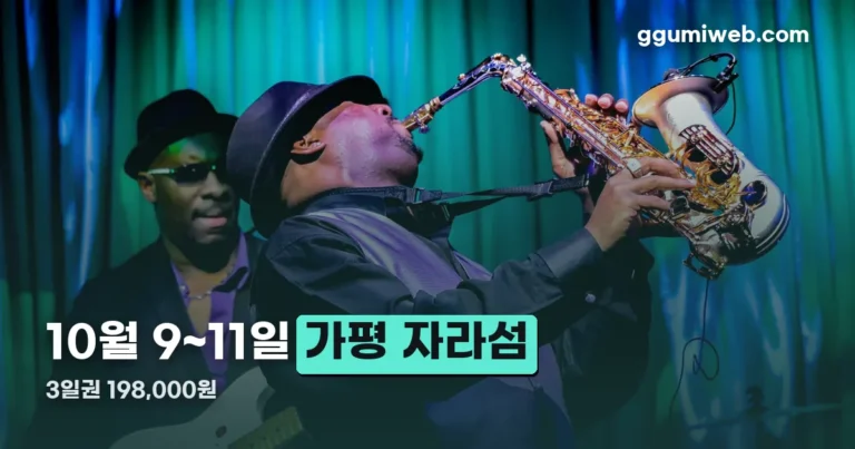 자라섬 재즈 페스티벌 정리 썸네일