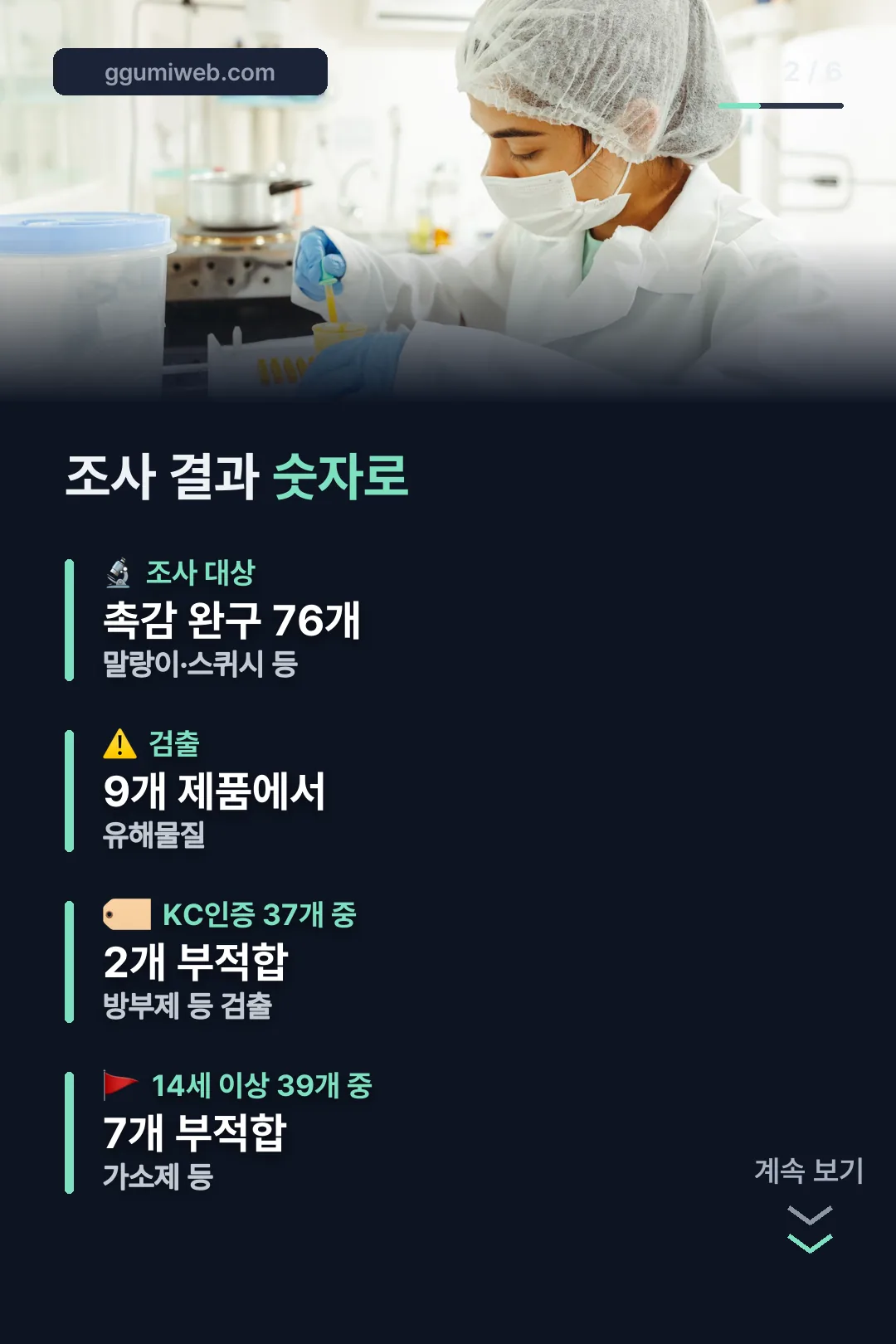 촉감완구 조사 결과 숫자