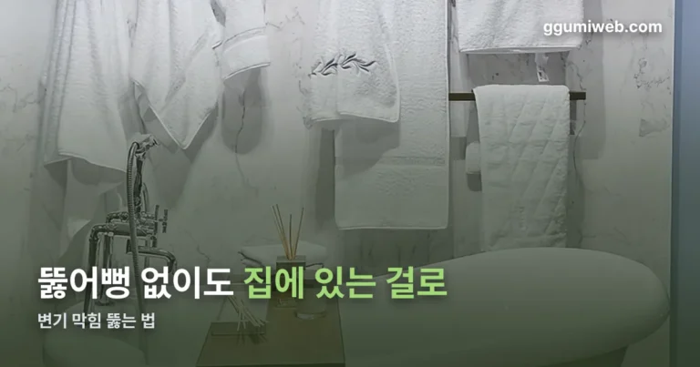 변기 막힘 정리 썸네일